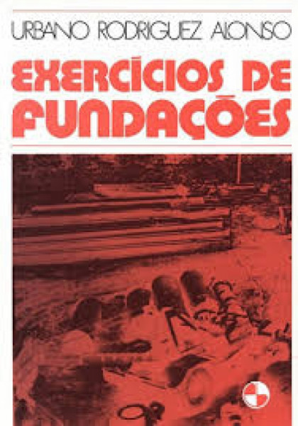 Capa de Exercícios de Fundações - Urbano Rodrigues Alonso