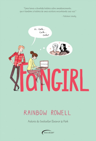 Capa de Fangirl - Rainbow Rowell