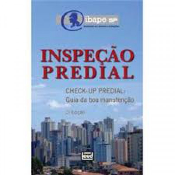 Capa de Inspeção predial: check up predial - IBAPE-SP