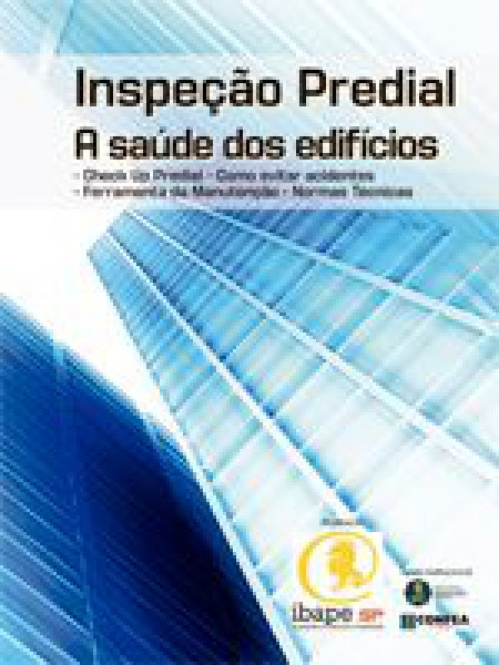 Capa de Inspeção predial: a saúde dos edifícios - IBAPE-SP
