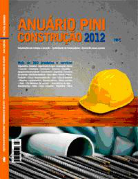 Capa de Anuário PINI Construção 2012 - 