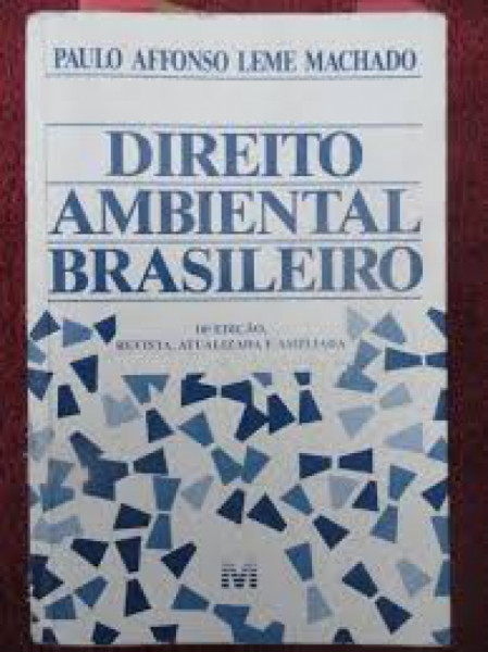 Capa de Direito Ambiental Brasileiro - Paulo Affonso Leme Machado