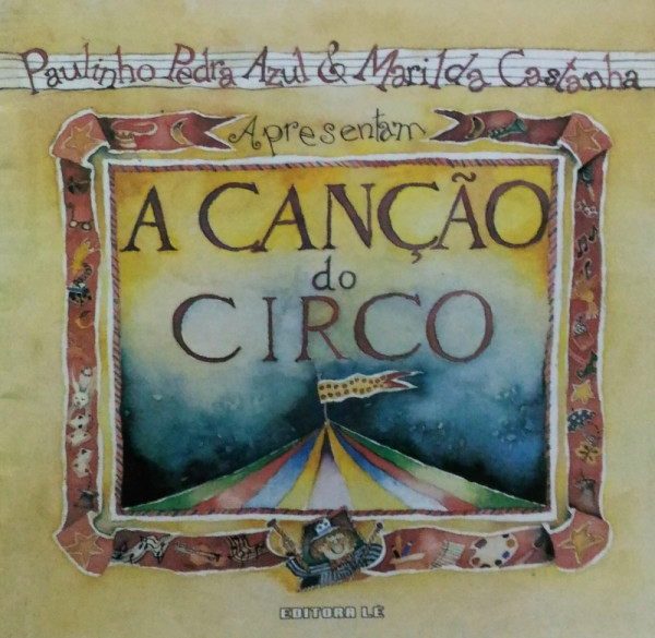 Capa de A canção do circo - Paulinho Pedra Azul