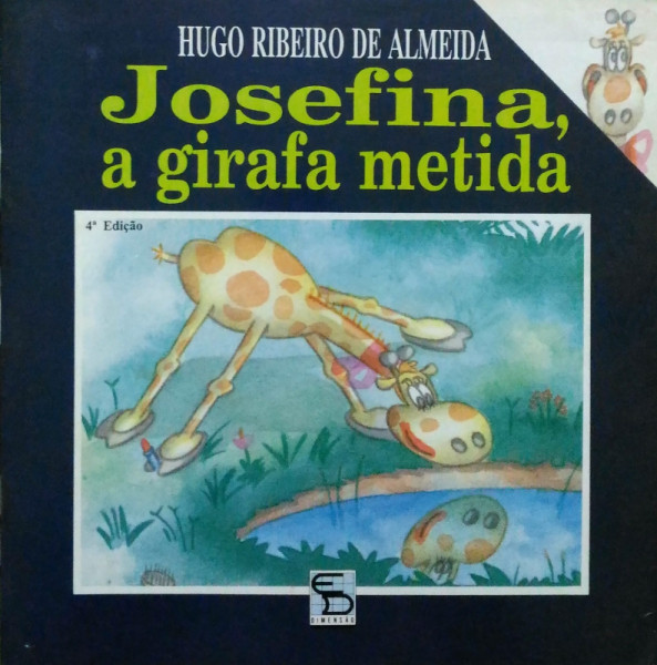 Capa de Josefina, a Girafa Metida - Hugo Ribeiro de Almeida