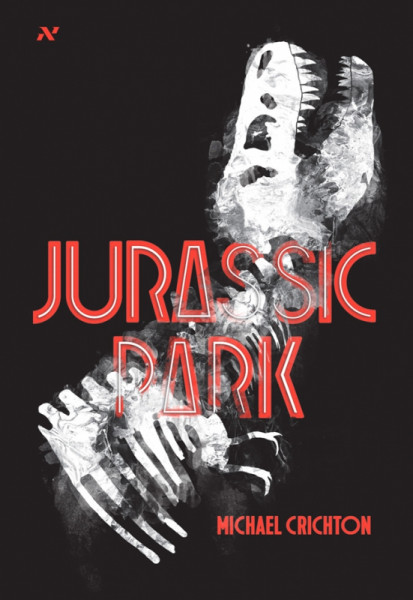 Capa de Jurassic park - Michael Crichton