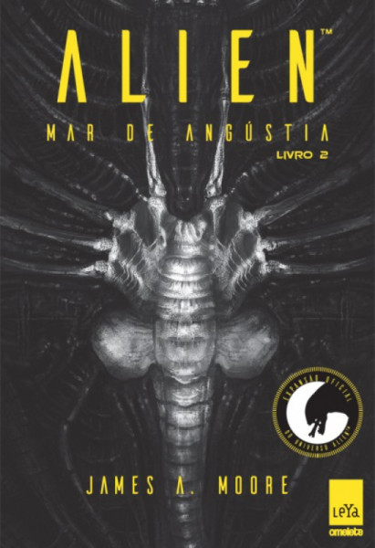 Capa de Alien - Mar de Angústia - James A. Moore