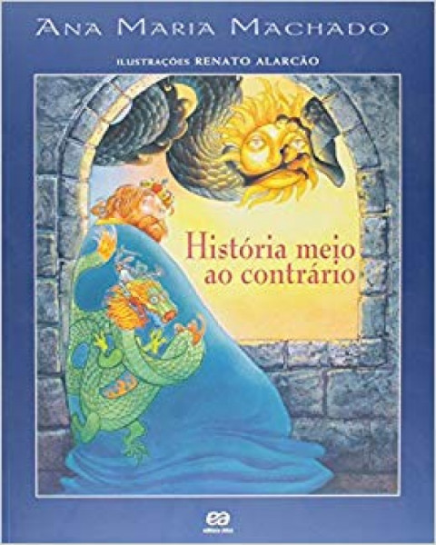 Capa de História meio ao contrário - Ana Maria Machado