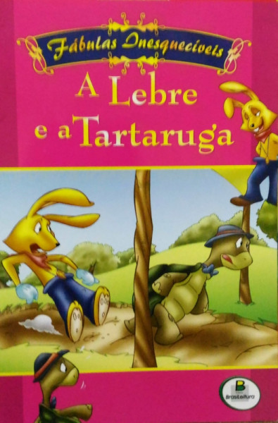 Capa de A lebre e a tartaruga - Roberto Belli