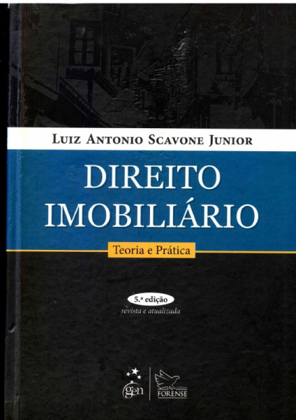 Capa de Direito imobiliário - Luiz Antonio Scavone Junior