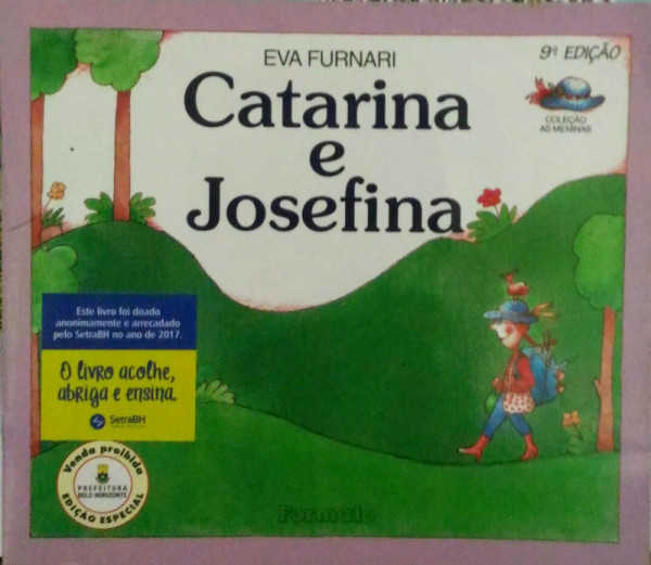 Capa de Catarina e Josefina - Eva Furnari