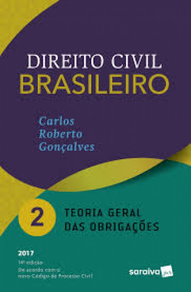 Capa de Direito civil brasileiro volume II - Carlos Roberto Gonçalves