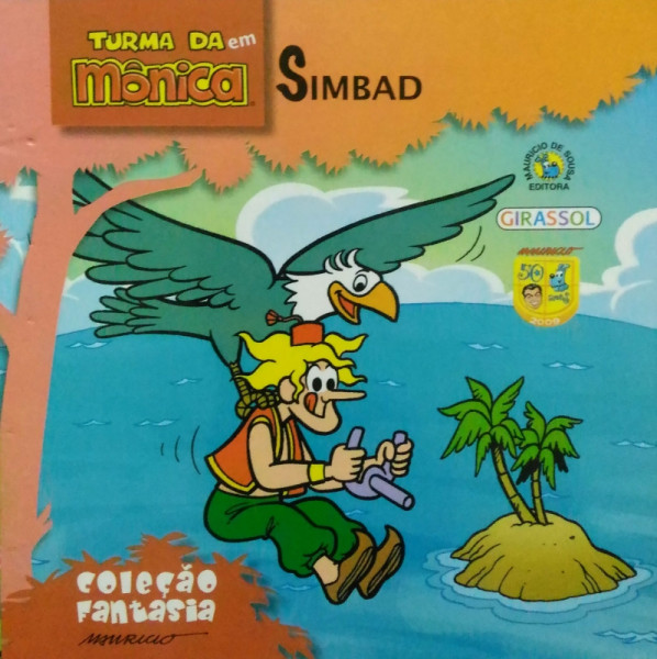 Capa de Simbad - Mauricio de Sousa