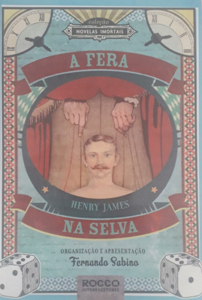 Capa de A fera na selva - Henry James