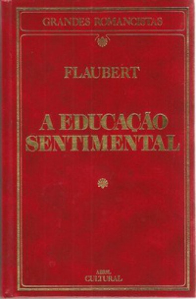Capa de A educação sentimental - Gustave Flaubert