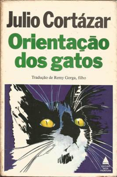 Capa de Orientação dos gatos - Julio Cortázar