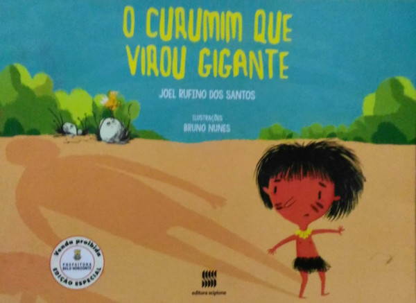 Capa de O curumim que virou gigante - Joel Rufino dos Santos
