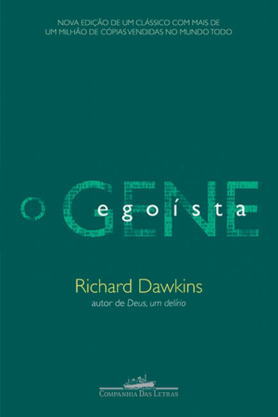 Capa de O gene egoísta - Richard Dawkins