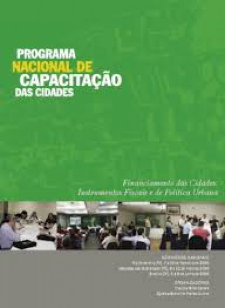 Capa de Programa Nacional de Capacitação das Cidades - Claudia M de Cesare