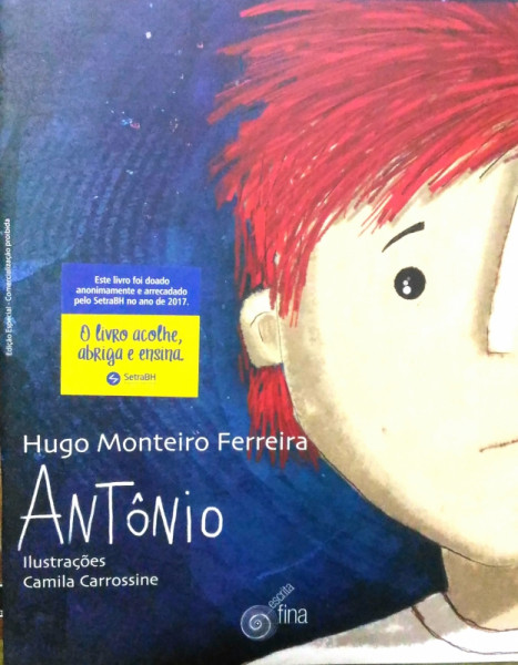 Capa de Antônio - Hugo Monteiro Ferreira