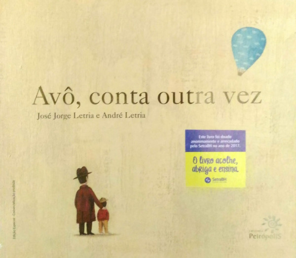 Capa de Avô, Conta Outra Vez - José Jorge Letria