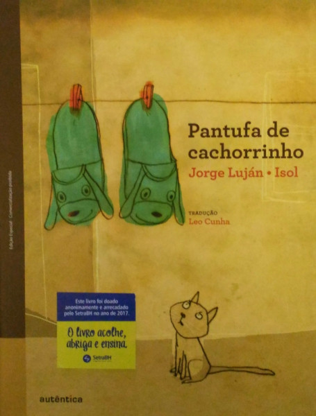Capa de Pantufa de cachorrinho - Jorge Luján; Isol