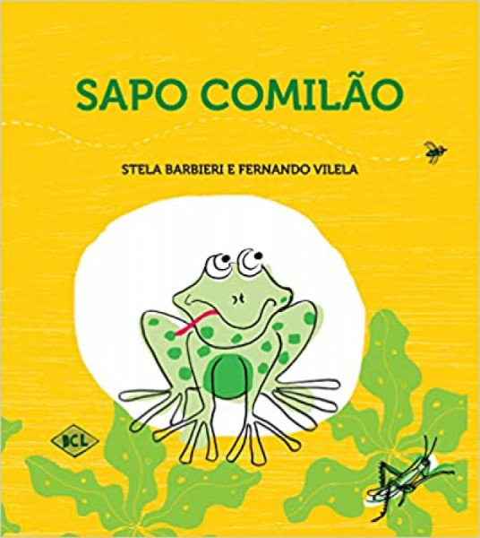 Capa de Sapo comilão - Stela Barbieri