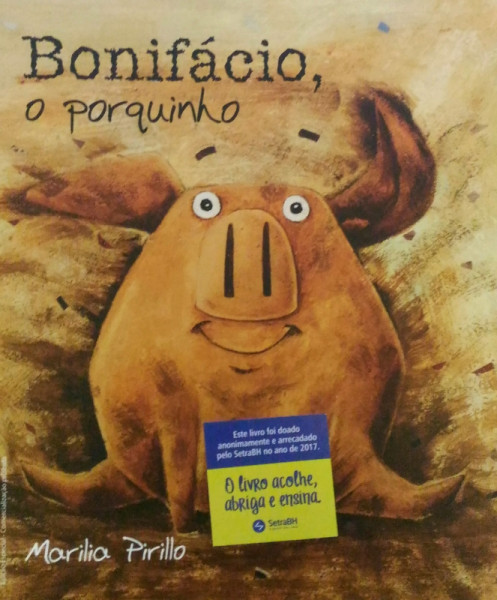 Capa de Bonifácio, o porquinho - Marilia Pirillo
