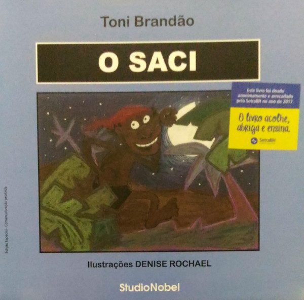 Capa de O saci - Toni Brandão