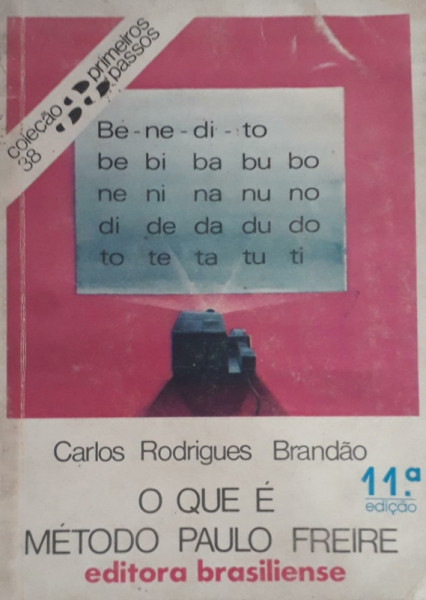 Capa de O que é método Paulo Freire - Carlos Rodrigues Brandão