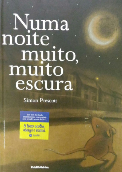 Capa de Numa Noite Muito, Muito Escura - Simond Prescott