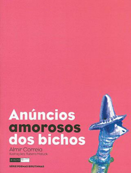 Capa de Anúncios amorosos dos bichos - Almir Correia