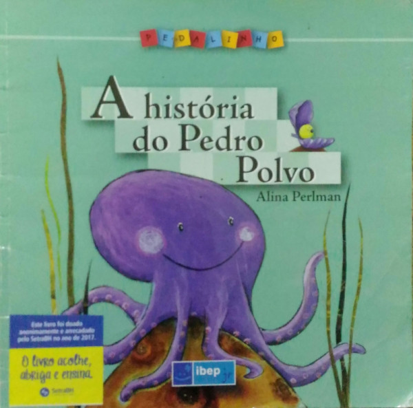 Capa de A História do Pedro Polvo - Alina Perlman