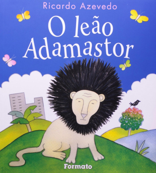 Capa de O leão Adamastor - Ricardo Azevedo