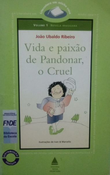 Capa de Vida e paixão de Pandonar, o cruel - João Ubaldo Ribeiro