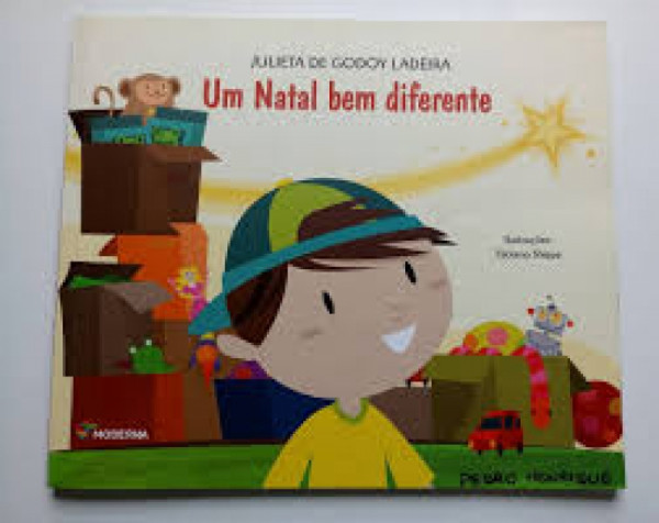 Capa de Um natal bem diferente - Julieta de Godoy Ladeira