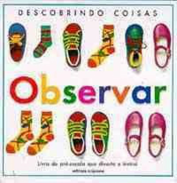 Capa de Descobrindo coisas - Observar - Dorling Kindersley