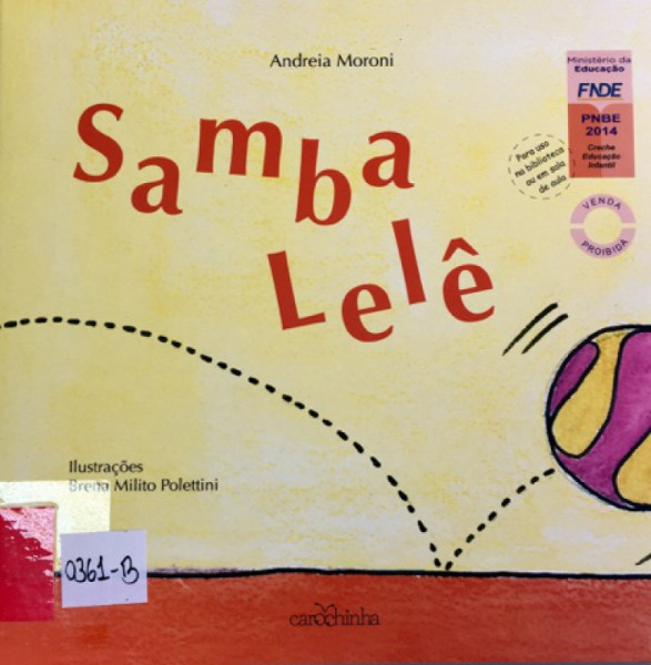 Capa de Samba lelê - Andreia Moroni