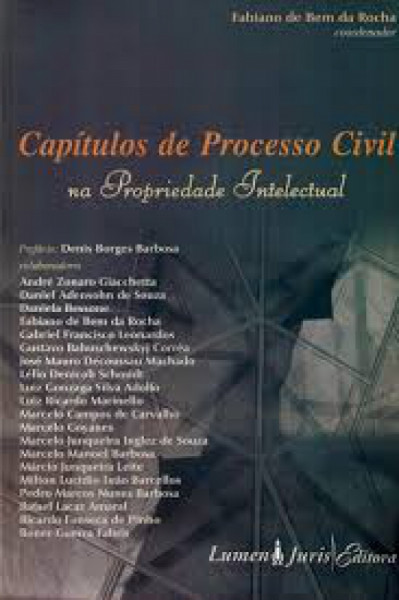 Capa de Capítulos de Processo Civil na Propriedade Intelectual - Et al