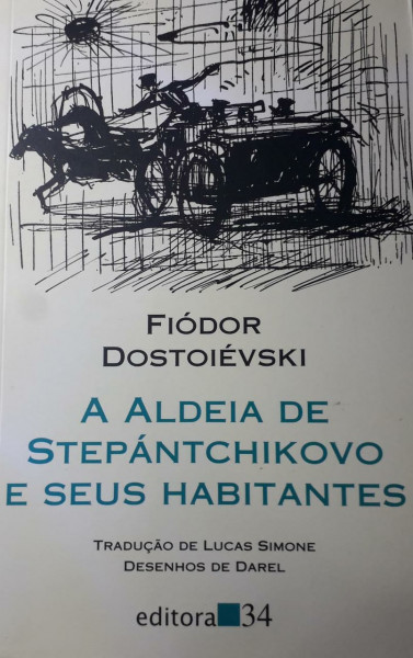 Capa de A aldeia de Stepantchikovo e os seus habitantes - Fiódor Dostoiévski