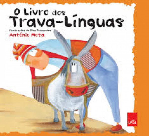 Capa de O livro dos trava-línguas - António Mota