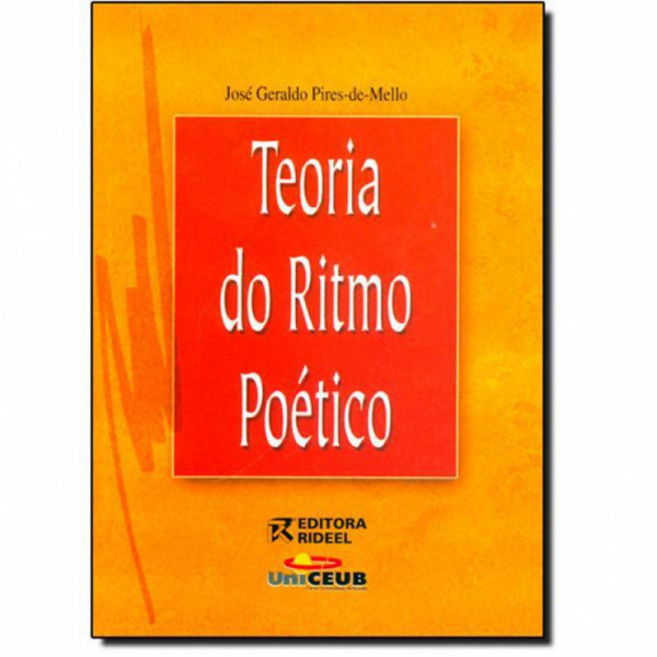Capa de Teoria do ritmo poético - José Geraldo Pires Mello