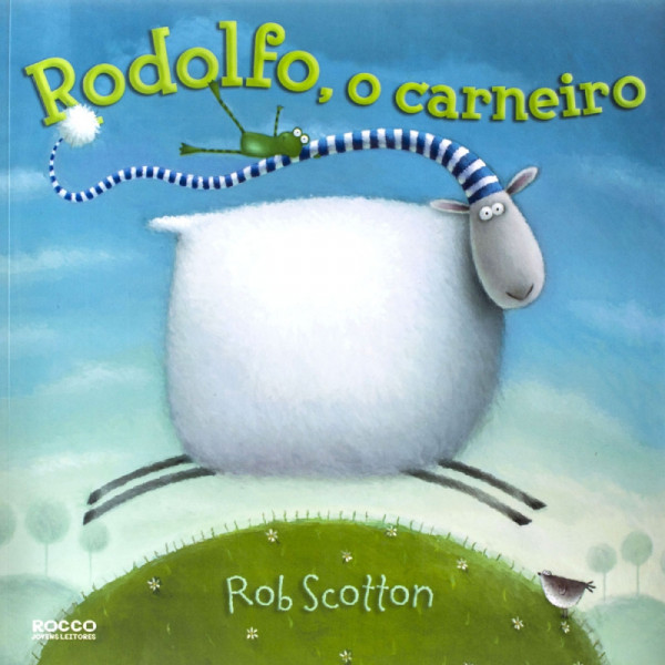 Capa de Rodolfo, o carneiro - Rob Scotton