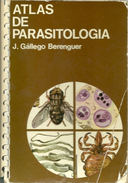 Capa de Atlas de Parasitologia - BERENGUER, J. Gállego