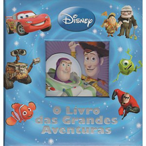 Capa de O Livro das Grandes Aventuras - Disney