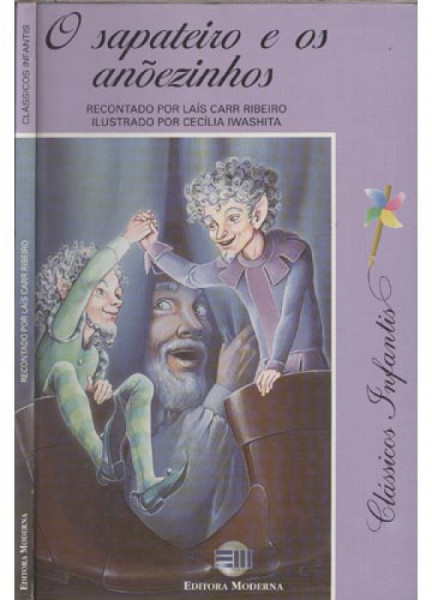 Capa de O sapateiro e os anõezinhos - Laís Carr Ribeiro