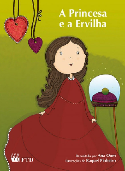 Capa de A Princesa e a Ervilha - Ana Oom