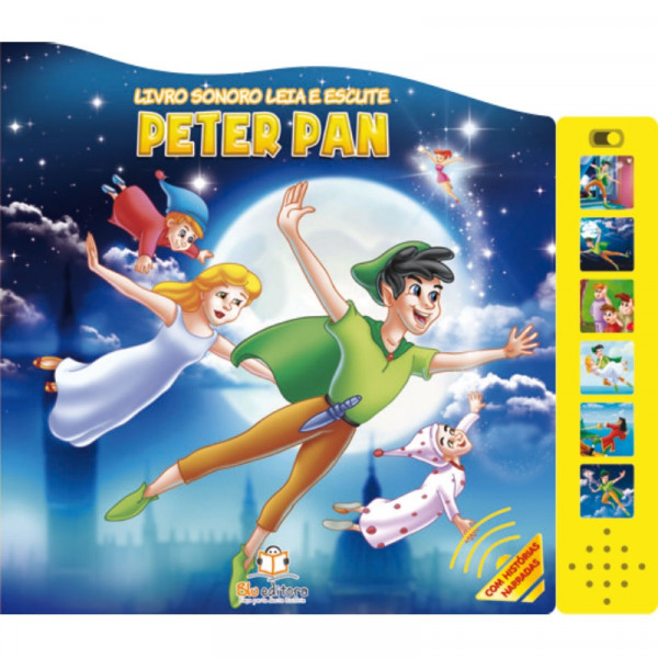 Capa de Peter Pan - Blu Editora