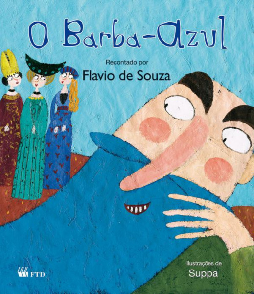 Capa de O Barba-Azul - Flávio de Souza