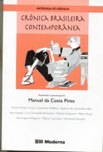 Capa de Antologia de crônicas - Manual da Costa Pinto Org.