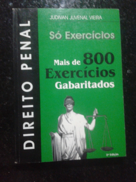 Capa de Direito Penal - Judivan Juvenal Vieira
